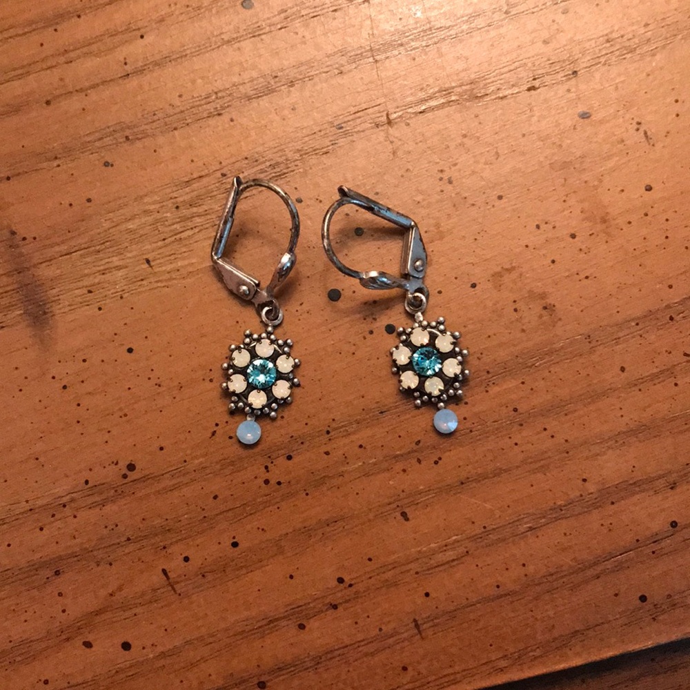 Flower earrings